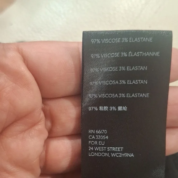 Free People Wome's Black One-Shoulder Crop Top Size M - Picture 9 of 10